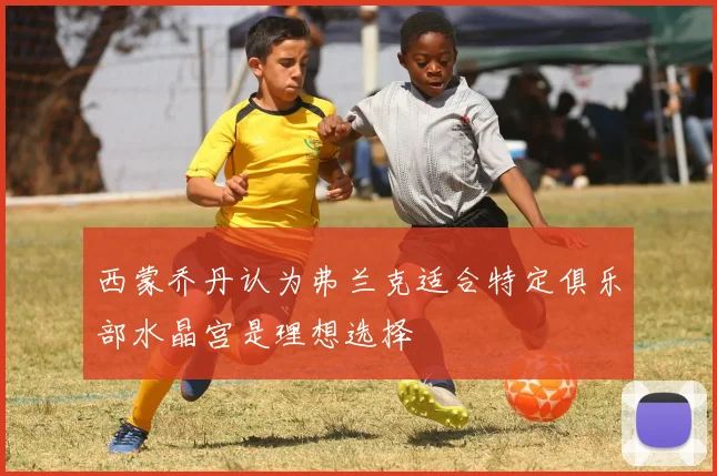 西蒙乔丹认为弗兰克适合特定俱乐部水晶宫是理想选择